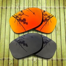 Black Orange Red Replacement Lens for-SPY Optic Discord Polarized