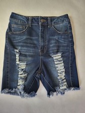 REFUGE CALU DENIM SHORTS SIZE 3
