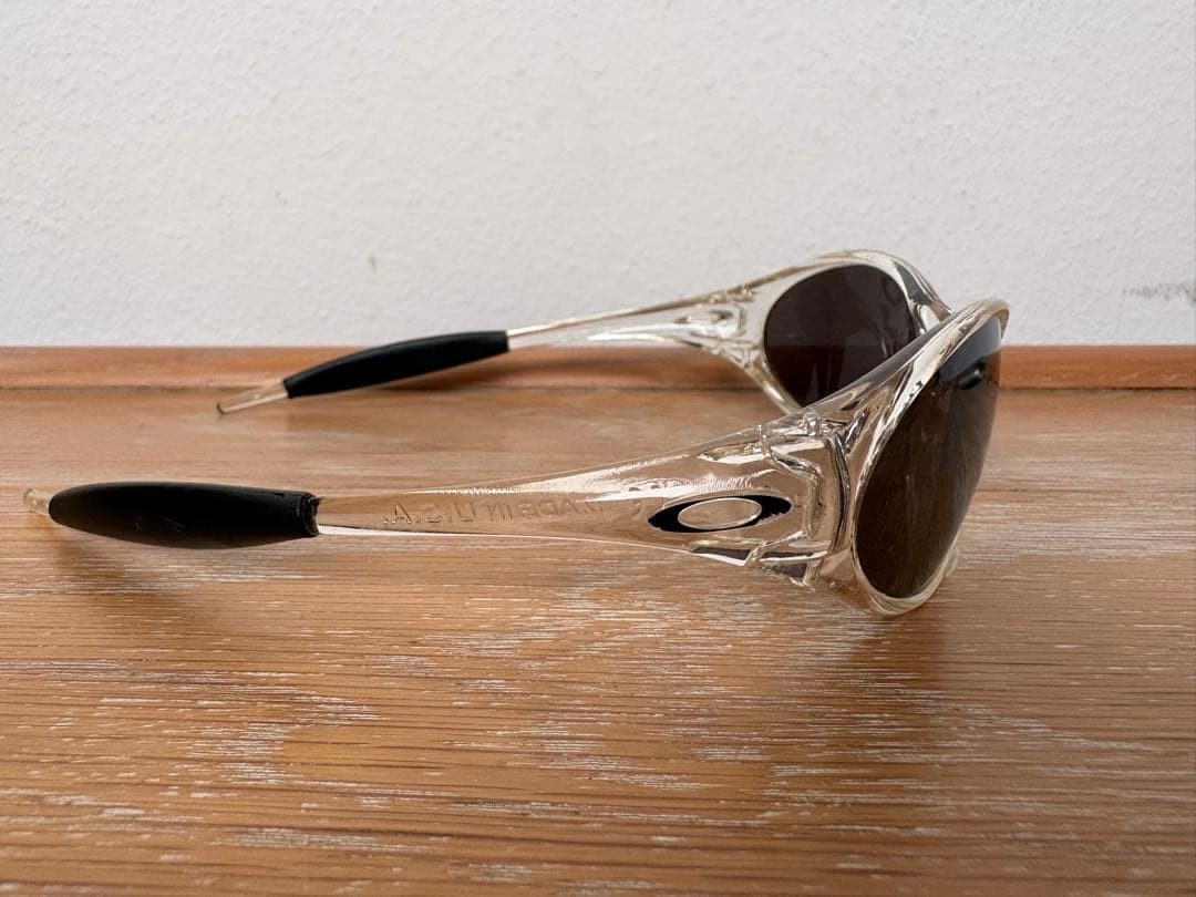Oakley Eye Jacket Clear Frame Rare 90s Vintage image 4