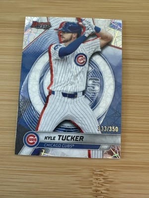 2025 Bowman's Best Kyle Tucker Laser /350 Chicago Cubs Refractor #2