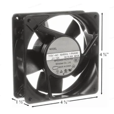 Cooling Fan Replacement for Louisiana Smoker Exact Part#4715FS-12T-B50