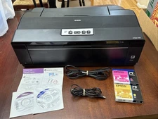 Epson Artisan 1430 Printer Wide Format Photo Color Inkjet w/ Cable, Discs EUC