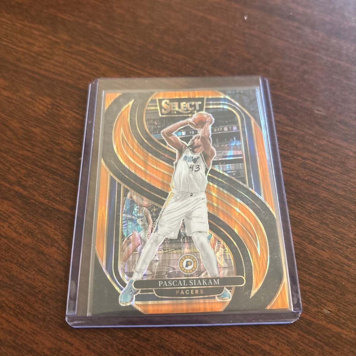 2024-25 Select Orange Flash Prizm- Premier Level- Pascal