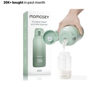 Momcozy Portable Milk Warmer MW05 98 F Rechargeable Travel Bottle Open Box