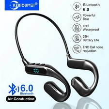 Headphones Wireless Earphones Sport Neckband Headsets Stereo Noise Reduction