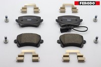 Ferodo FDB5451 Bremsbelagsatz FüR Scheibenbremse Bremsbelagsatz FüR Audi