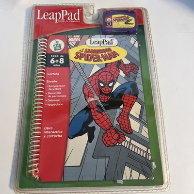 Leap Frog Leap Pad: The Amazing Spider-Man Book And Cartridge (en Español)