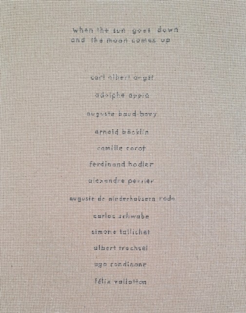 When the Sun Goes Down and the Moon Comes Up (Hardback Book)