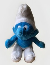 Vintage 1979 Smurf Plush Blue White Stuffed Peyo Wallace Berrie Schleich 10