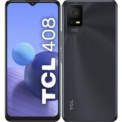 TCL 408 4G Gravity Grey 64GB + 4GB Dual-SIM Factory Unlocked GSM NEW