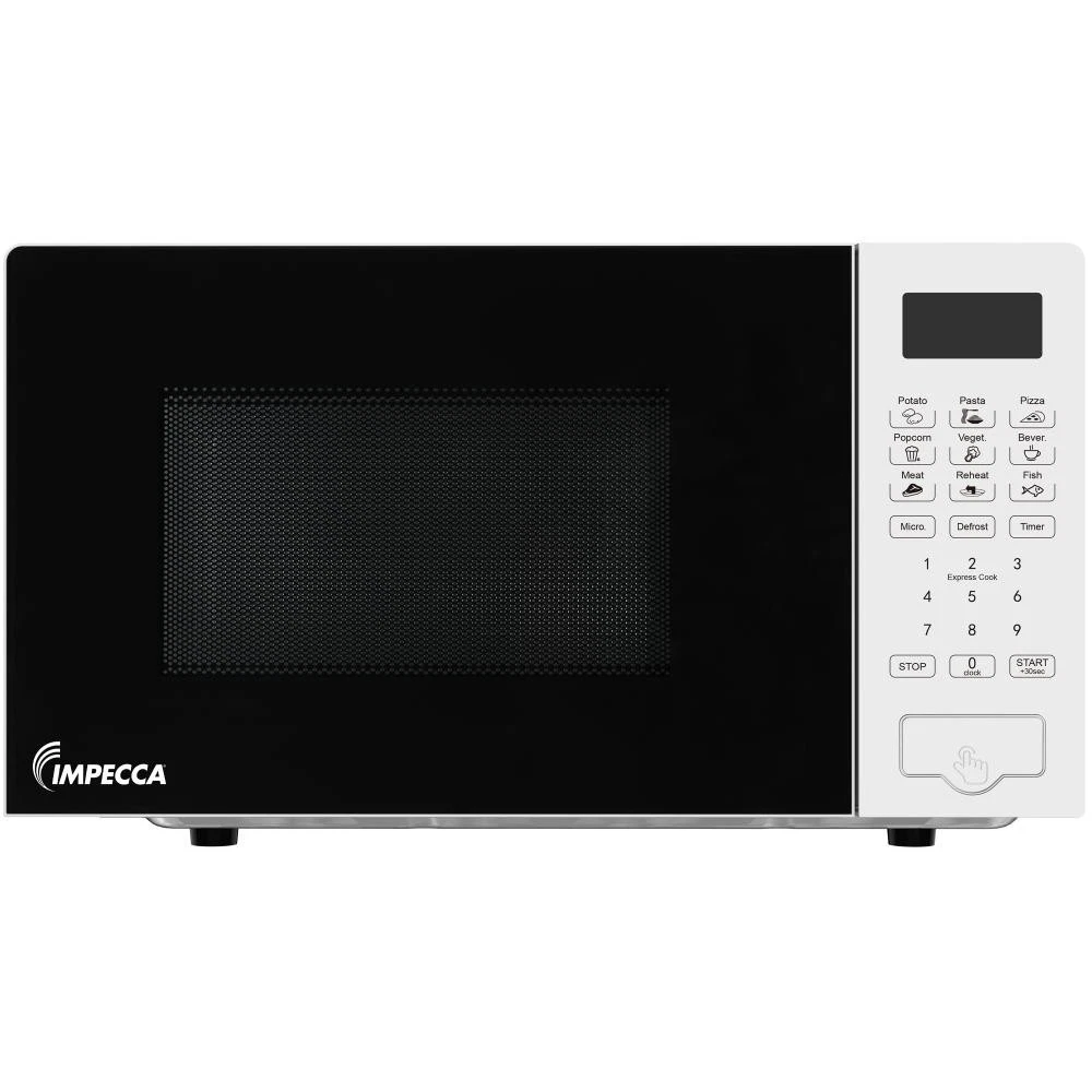 Impecca CM-0776W 0.7 Cu. Ft. Microwave Oven 700W, White