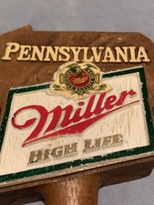 Pennsylvania Miller HIGH LIFE MANICO RUBINETTO BIRRA raro 5"