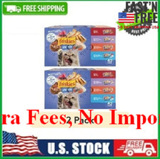 2 pack Purina Friskies Shreds Gravy, Wet Cat Food, 5.5 oz Cans, 40 Pack, NEW