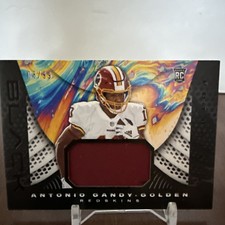 2020 Panini Black - Futuristic Relics Antonio Gandy-Golden #F39 /99 (MEM, RC)