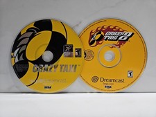 Crazy Taxi & Crazy Taxi 2 (Sega Dreamcast, 1999-2001) Discs Only