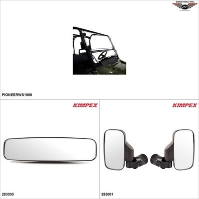Direction2 Tilt Kit Windshield/mirrors - Kit #10316