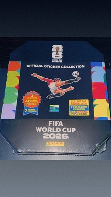 FIFA World Cup Sticker Stadium Collection Box Sealed  2026 Panini
