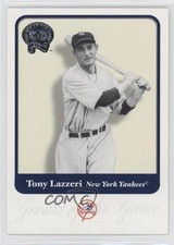 2001 Fleer Greats of the Game Tony Lazzeri #49 HOF 0u0