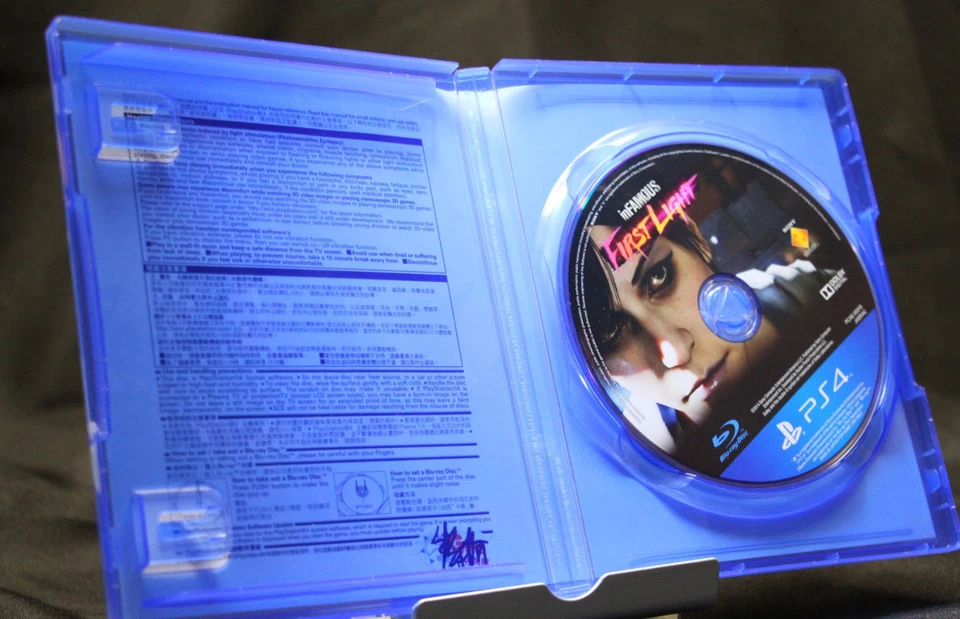Infamous First Light PS4 (Playstation 4, 2014) ASIAN ENGLISH  -Region Free - Image 3 of 3