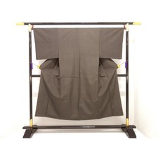 Authentic Unused Men's Tsumugi Silk Fabric 246-000-445-4618