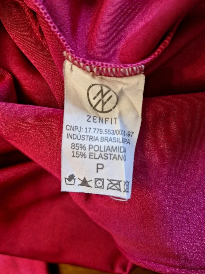 Leggings Zen Fit Cintura Alta Brillante Spandex S Foto 4 de 4