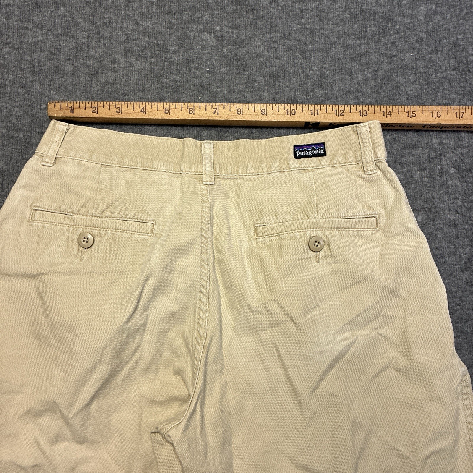 Patagonia Twill Chino Pants Men Size 30 Khaki Organic Cotton Hiking Gorpcore thumbnail 8