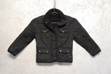 Barbour Kids Quilted Jacket Black Boys Girls Padded Lightweight Coat (XS-4/5)