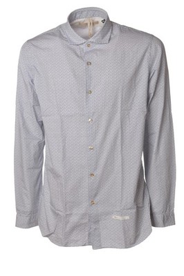 DNL Herren Langarm Hemd gemustert 