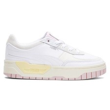 PUMA Cali Dream Logo Lace Up Platform Womens White Sneakers Casual Shoes 392732