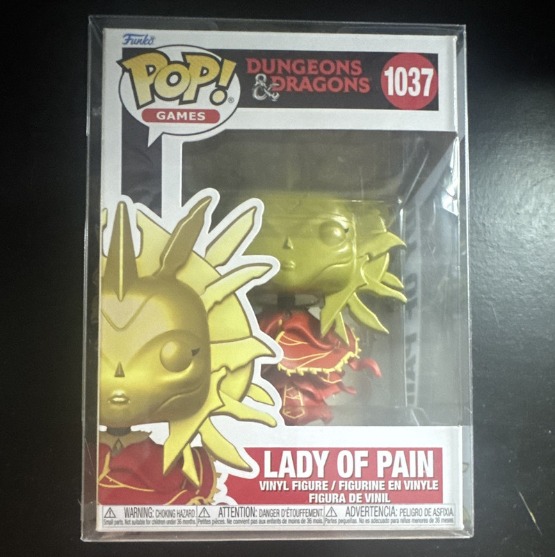 Funko Pop! Dungeons & Dragons Lady of Pain Vinyl Figure #1037 Protector
