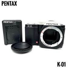 PENTAX K-01 Mirrorless Camera Body Black K Mount Tested Working