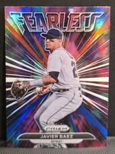 2022 Panini Prizm - Fearless Javier Báez #FL-3 Detroit Tigers