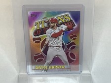2026 Topps series 1 Titans of the Game Bryce Harper Insert TOG-18