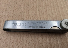 Vintage Durochrome Number 225 Made In USA Feeler Gauge