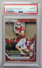 2025 Topps Bowman U Now Fernando Mendoza /5 Red Foil #66 PSA GEM MINT 10