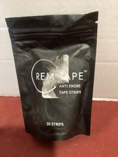 747-Month Supply Pack Of 30 REM Tape Anti Snore Tape Strips New