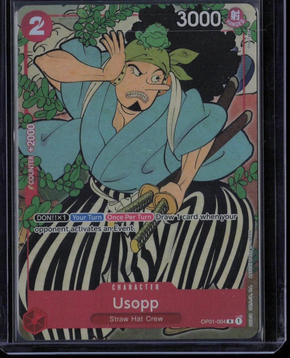 Usopp OP01-004 One Piece Promotion Cards for sale | eBay