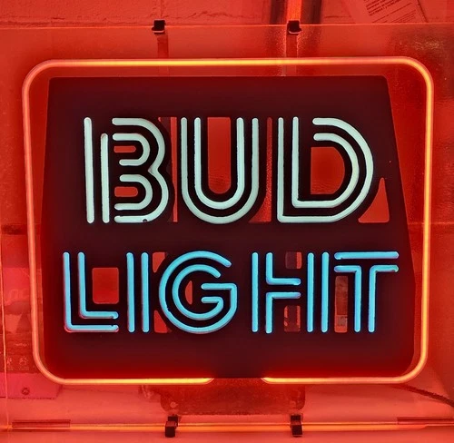 80s Vintage NEON Budlight Sign