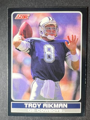 #ad 1990 Score Mail Young Superstars Troy Aikman #8 50% off 5 or more under $5 $4.99