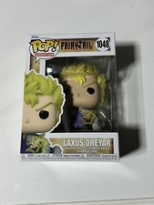 FIGURA DE VINILO FUNKO POP ANIMATION FAIRY TAIL LAXUS DREYAR #1048 con protector