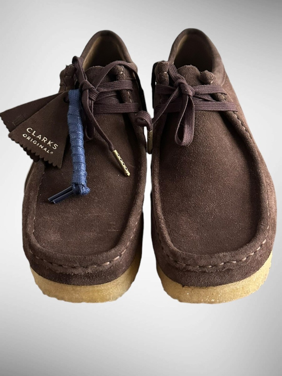 靴 Clarks Wallabee dark brown suede UK9 Clarks Originals Wallabee | Dark Brown Suede | 26156606-DBN