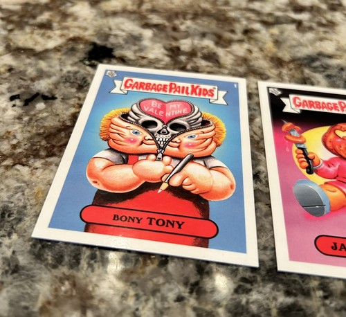 2024 Garbage Pail Kids Valentines Putrid Poem #1 #4 #5 #6 Alien Bony Teddy Jack - Picture 2 of 6