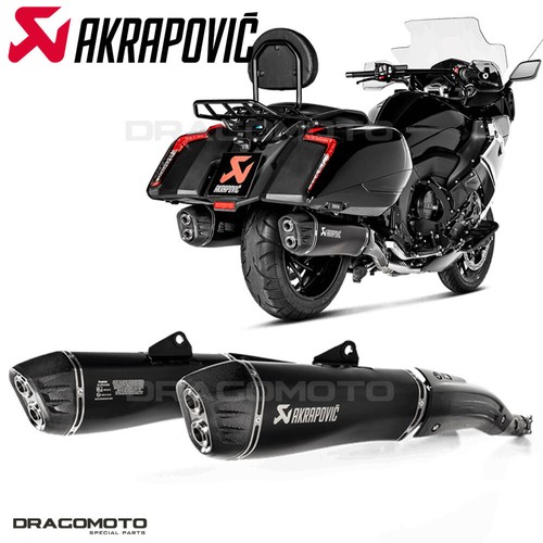 BMW K 1600 B / GRAND AMERICA 2017-2020 Exhaust AKRAPOVIC Titanium Black ...