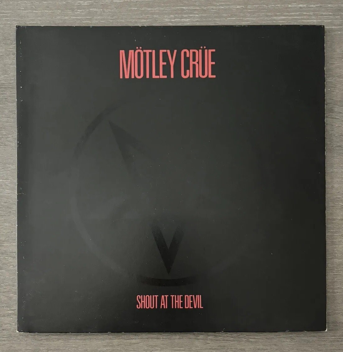 Mötley Crüe Shout At The Devil 1983 Vinyl LP Elektra Records 96