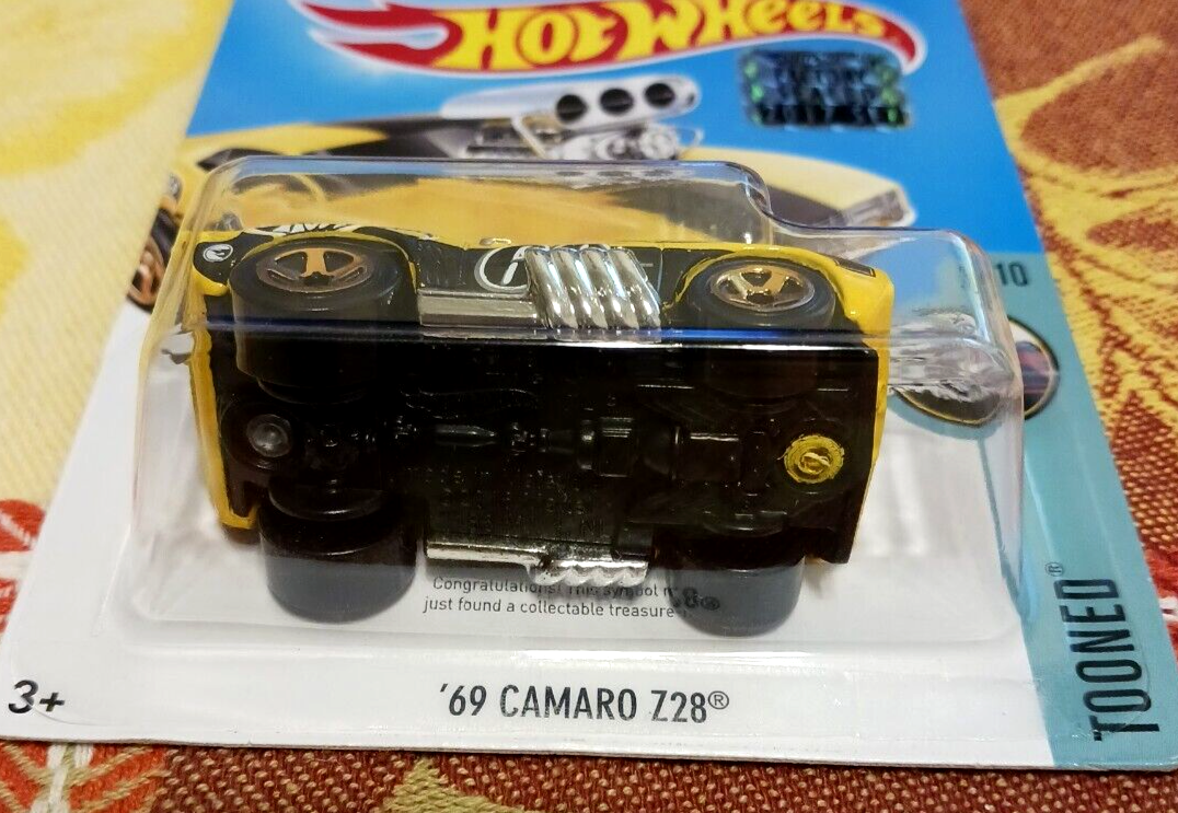 Hot Wheels Treasure Hunt '69 Camaro Z28 Tooned - 3/10 | eBay
