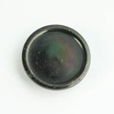 Unbranded  - Black Metal Screw-In 25mm Front Lens Cap
