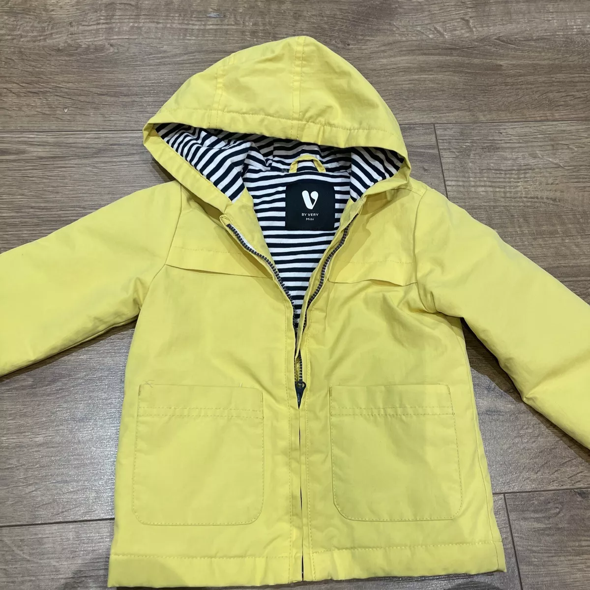 Mini V By Very Baby boy Yellow coat jacket 12 18 months