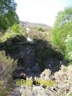 Foto 6x4 Lücke in der (alten) Straße Letterewe wo die Brücke eingestürzt ist c2008
