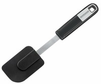 Fackelmann Teigschaber 26 Cm Aus Silikon Schwarz BackzubehöR Teigspatel Sense