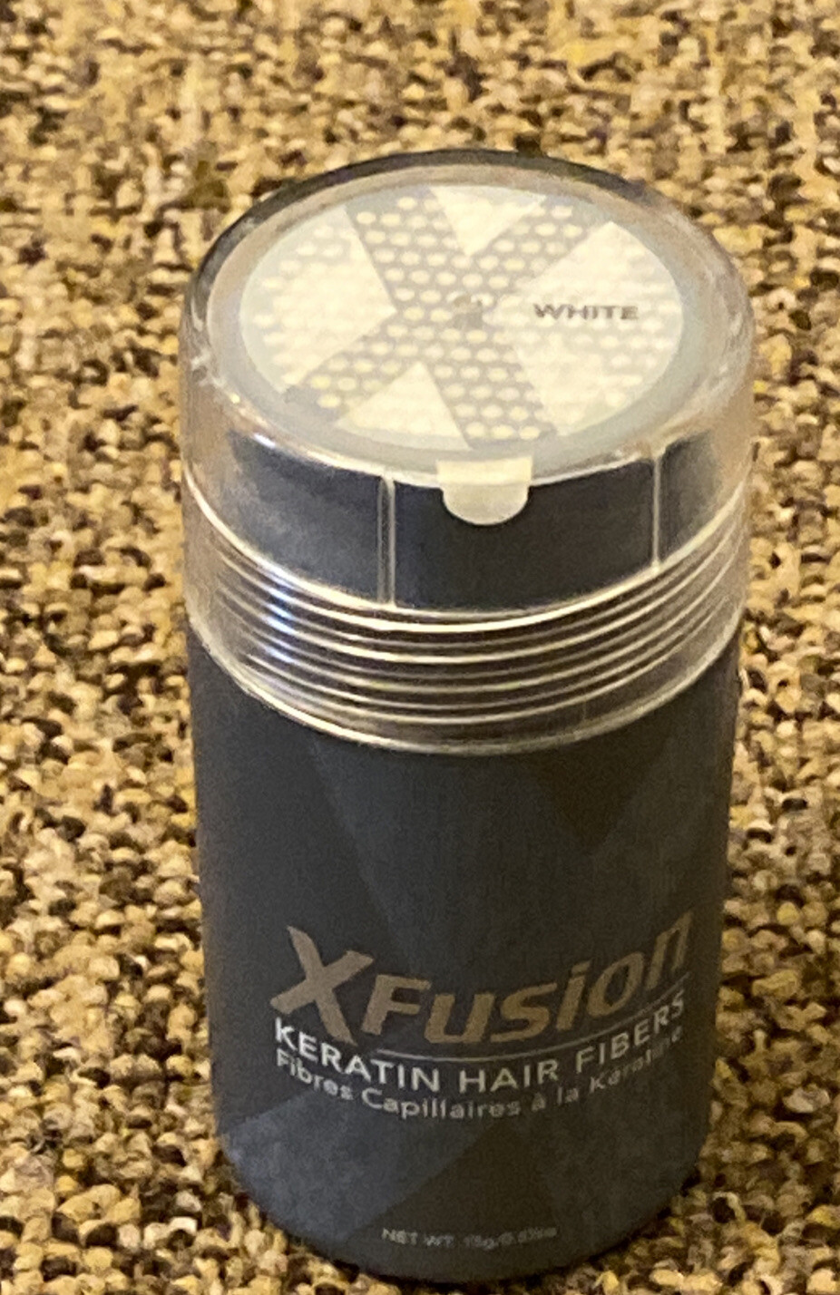 XFusion Keratin Hair Fibers 15g/0.53oz, WHITE eBay